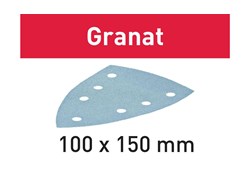 Festool Schleifscheibe Granat STF Delta/7 100x150 mm, Körnung P80 bis P180